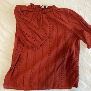 Eyelet Top